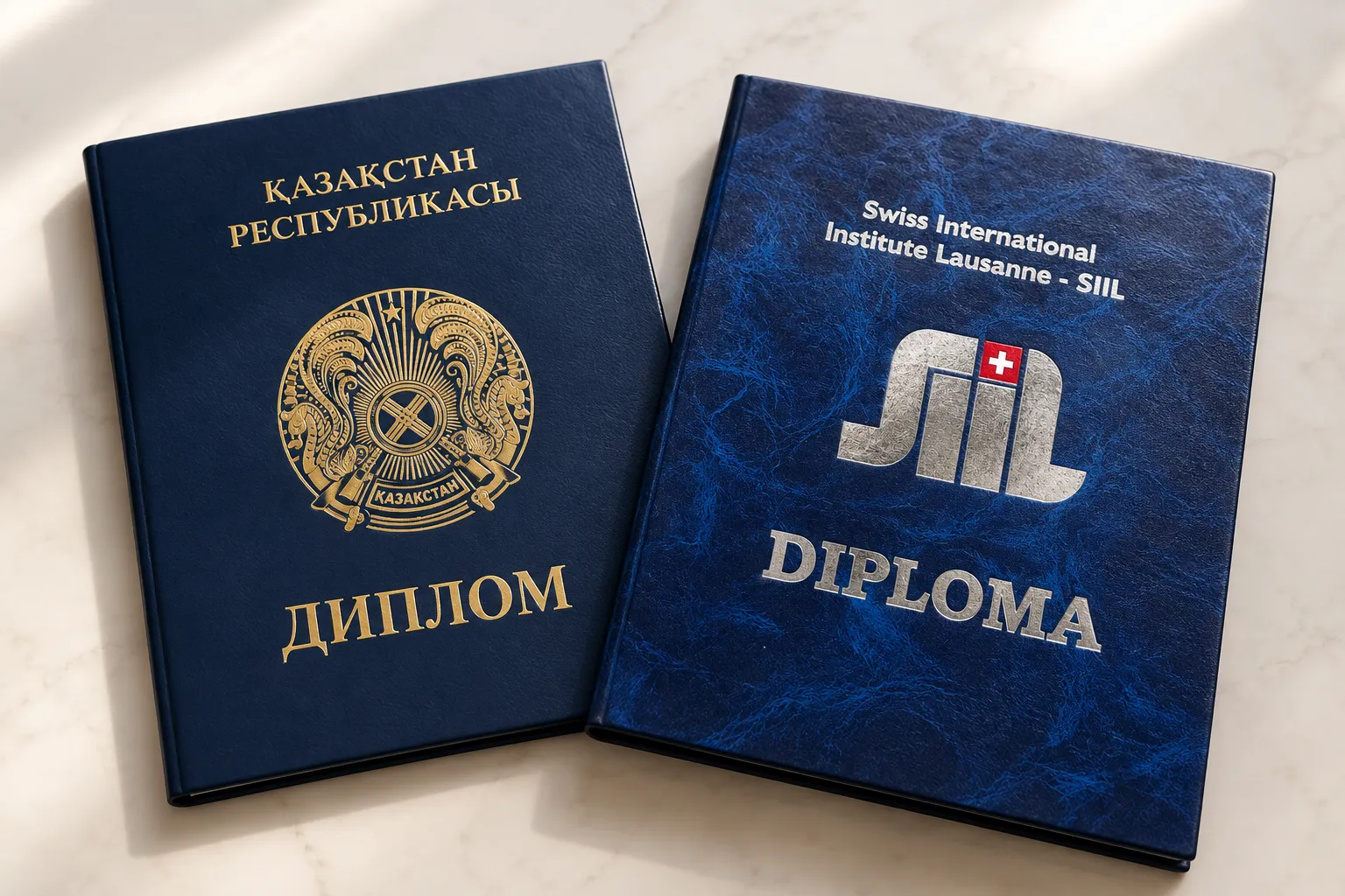 Два диплома: SIIL и казахстанского вуза